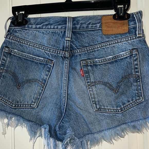 White Oak Denim Levi Cut Offs - Picture 2 of 2
